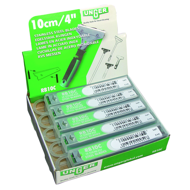 Unger Oppervlakteschrapermessen RVS 10 stuks