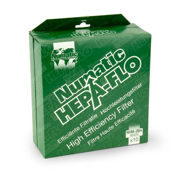 Numatic HepaFlo NVM-2BH stofzakken (370 modellen) 10 stuks