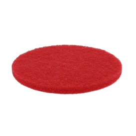 Schrobmachinepad 14 inch rood (356 mm.)