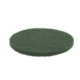 Schrobmachinepad 15 inch groen (381 mm.)