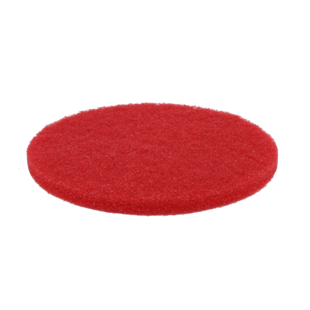Schrobmachinepad 15 inch rood (381 mm.)
