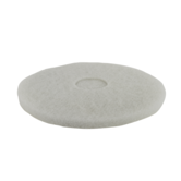 Schrobmachinepad 16 inch wit (406 mm.)