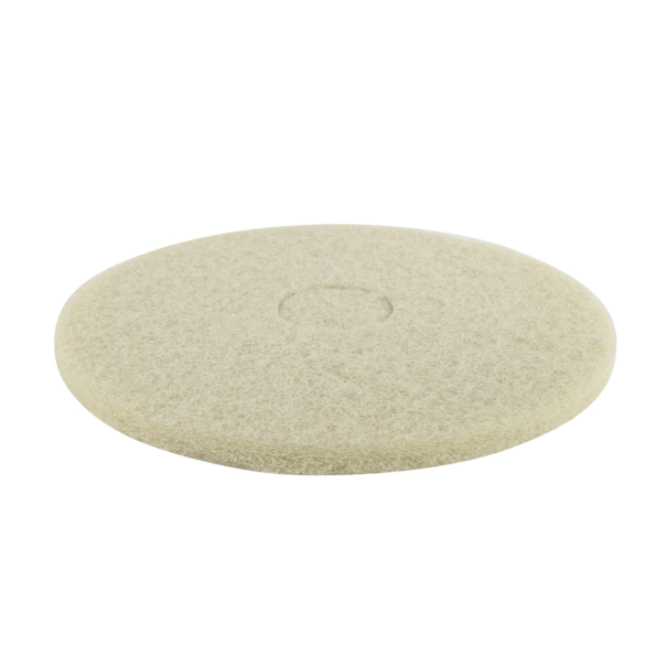 Schrobmachinepad 16 inch bruin (406 mm.)