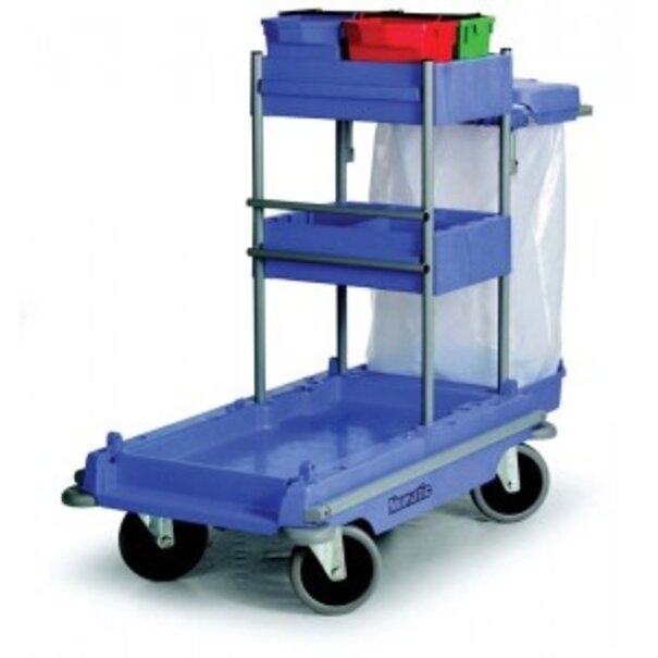 Numatic Versaclean Basiswagen VCS1604, RVS, 120L/140L, 2 x 1