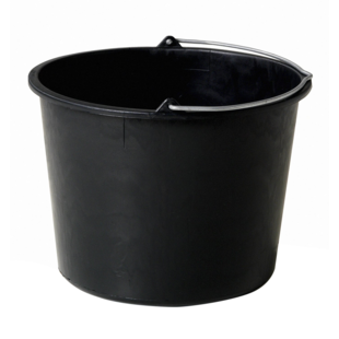 Emmer zwart 12 liter