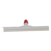 Kunststof vloertrekker met synthetische rubber wit 35 cm.