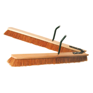 Schaarbezem kokos 2 x 100 cm kompleet