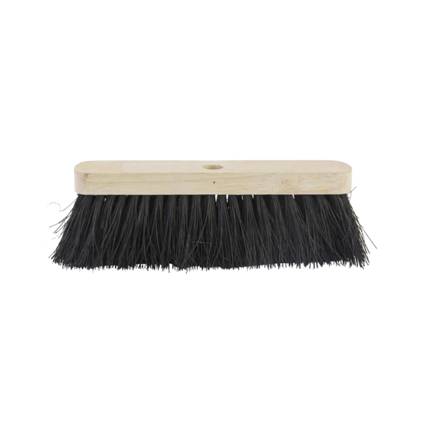 Straatbezem colombo 60 cm. plat ongelakt