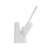 Toiletborstelgarnituur gesloten model wit