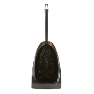 Toiletborstelgarnituur zwart open