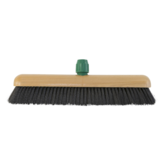 Zaalbezem gemengd haar met steelhouder 40 cm.