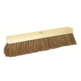 Zaalbezem kokos 100 cm plat ongelakt