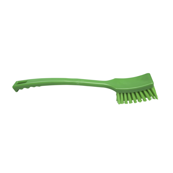 HCS Afwasborstel lange steel 410 x 45 mm medium groen