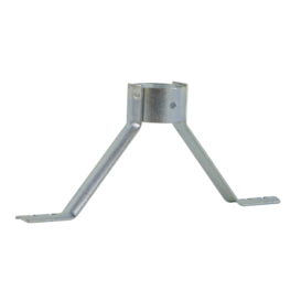 Steelhouder metaal hoog  75 mm doorsnee 28 mm