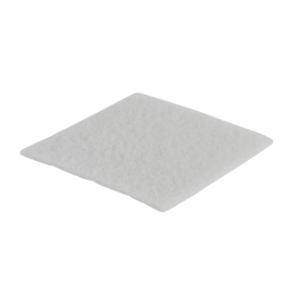 Schuurvlies wit 150 x 150 x 8 mm 10 pc