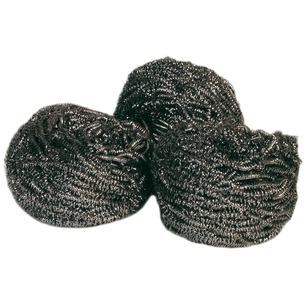 Reinigingsspons RVS 40 gram 10 stuks