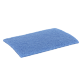 Schuurvlies set à 10 ca. 230x150x8 mm blauw