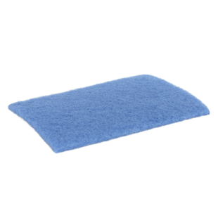 Schuurvlies set à 10 ca. 230x150x8 mm blauw