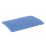Schuurvlies set à 10 ca. 230x150x8 mm blauw
