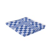 Keukendoek blok ca. 50x50 cm blauw set à 3