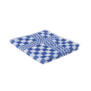 Keukendoek blok ca. 50x50 cm blauw set à 3