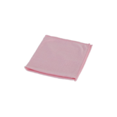 Microvezeldoek  gebreid set à 10 ca. 40x40 cm roze