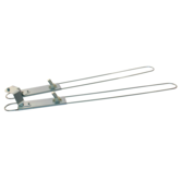 Schaarzwabberframe 2 x 100 cm