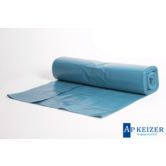 Afvalzak LDPE 70 x 110cm T70 blauw 10 rol a 20 stuks