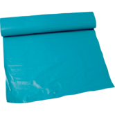Afvalzak LDPE 65/25 x 140 cm T70 blauw 10 rol a 10 stuks