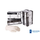 Handschoen Latex wit Small gepoederd 100 stuks