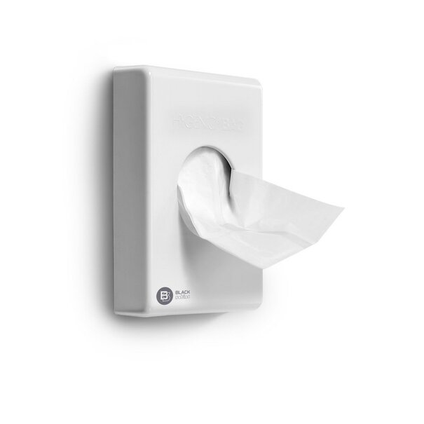 BlackSatino Hygiënezakjes dispenser kunststof White HB10