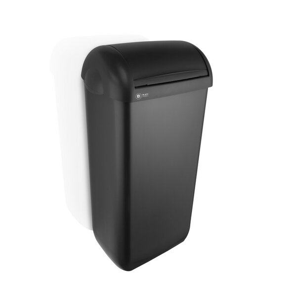 BlackSatino dameshygiënebox 23 liter kunststof Black