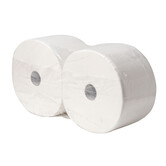 Handdoekrol Cetec wit 140 mtr x 24 cm met huls 2-laags  6 ro