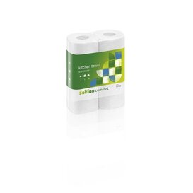 Keukenrol Cell wit 2-laags x 26 cm 64 vel 32 rol