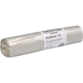 Afvalzak HDPE 45 x 50 cm T10 transparant 50 rol a 50 stuks