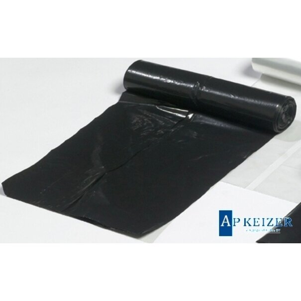 Pedaalemmerzak HDPE 50 x 55 cm zwart T10 50 rol a 50 stuks