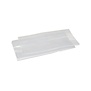 Harmonicazak LDPE 16+(2x5) x 35 cm transparant T18 1000 st