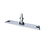 Wecoline vlakmopvoet 40 cm zwart