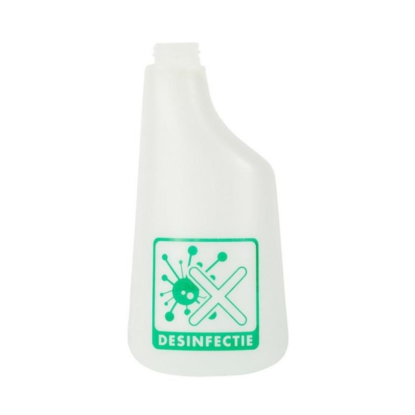 Flacon 650 ml met maatverdeling desinfectie (excl. trigger)