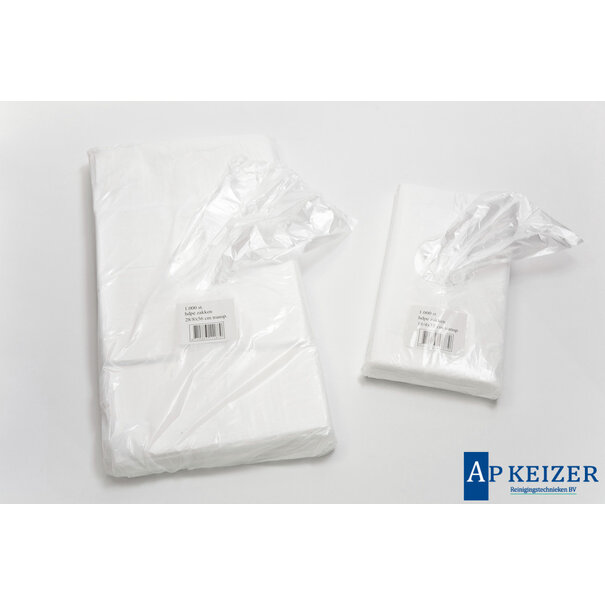 Boterhamzakjes LDPE 18/4 x 50 cm. T20,  1000 stuks