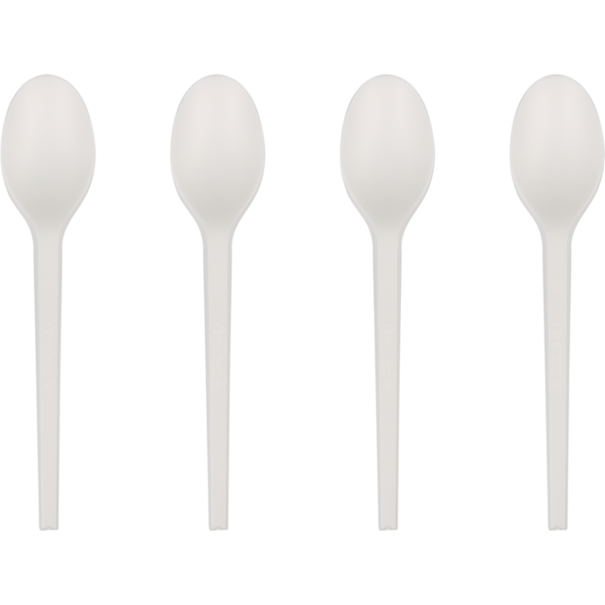 Suikerriet lepel C-PLA 16,5 cm. ds. 1000 stuks