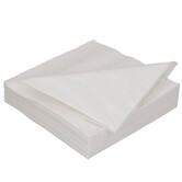 Servetten wit 33 x 33 cm 1-laags 4500 stuks