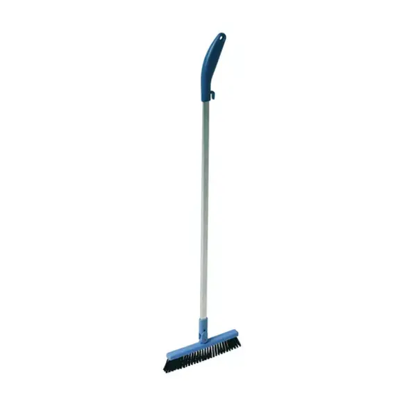Dustpan sweeper met steel