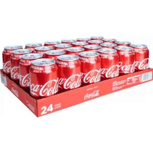 Coca-Cola blik regular 33 cl. tray 24 pc