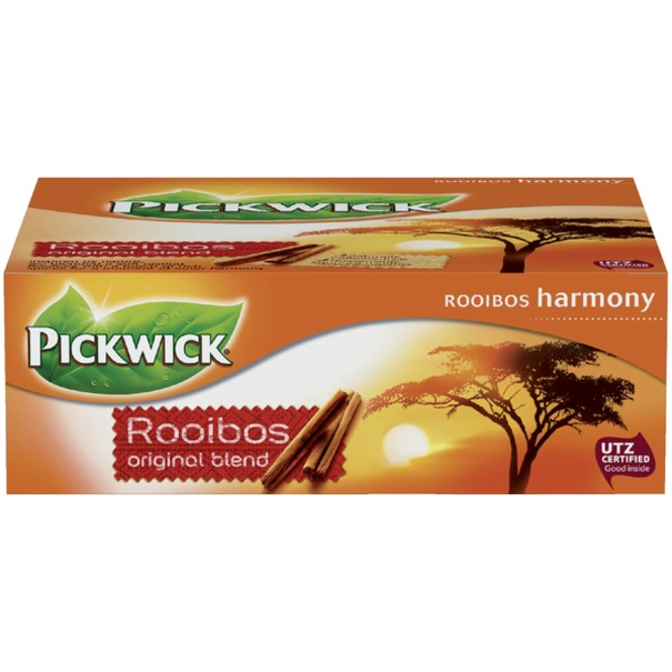 Pickwick Theezakjes Rooibos 80 x 1,5 gram