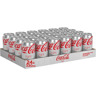 Coca-Cola blik light 33 cl. tray 24 pc