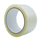 PP Acryl Verpakkingstape transparant 50 mm. x 66 mtr. 28 mic