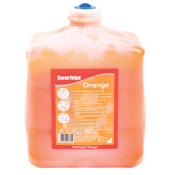 Swarfega Orange handcleaner met korrel 2 liter