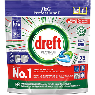 Dreft Vaatwas Platinum regular All-in one 75 pc