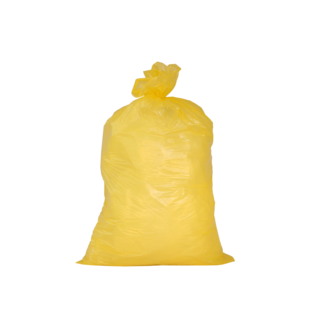 Afvalzak 80 x 110 T25 Geel 300 stuks
